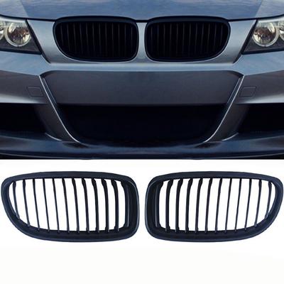 M3 Look Front Kidney Grille Black Pair High Quality 1998-2003 BMW 3 E46 2 Door