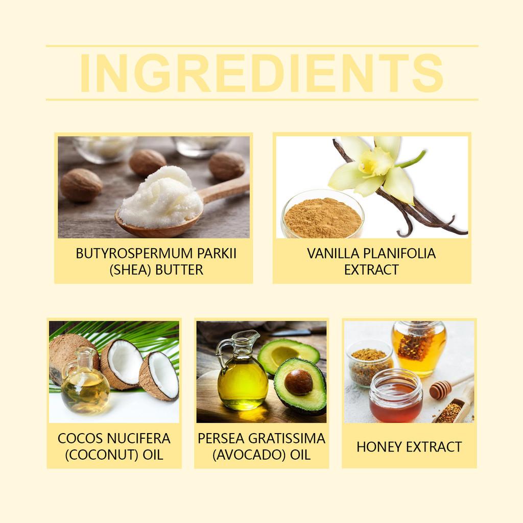 Woodsleep Body Butter Moisturizing Cream For Deep Hydration And Soft Skin With Vanilla Scent