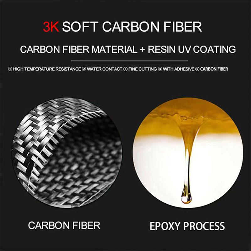 Carbon Fiber Car Dashboard Panel Left Right Air Outlet Panel Frame Decoration Sticker For Mercedes Benz E Class W211 2003-2009