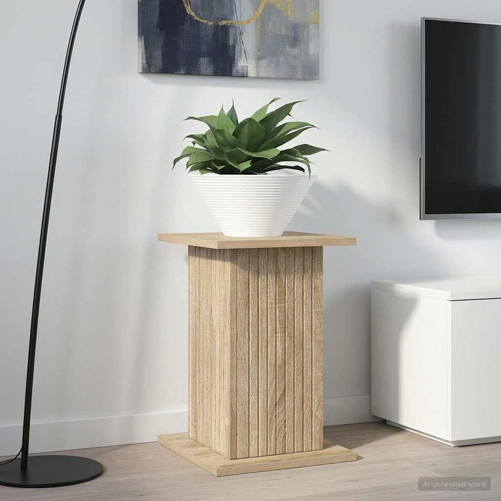 Plant Stand Sonoma Oak 30.5 x 30 x 43 cm Engineered Wood