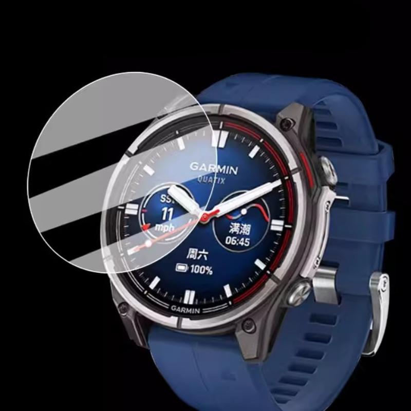 For Garmin Quatix 8 Pro 47 51 Mm Screen Protector Tempered Glass for Watch Quatix8 8Pro Watch Film Waterproof Protective Film For quatix 8 47mm