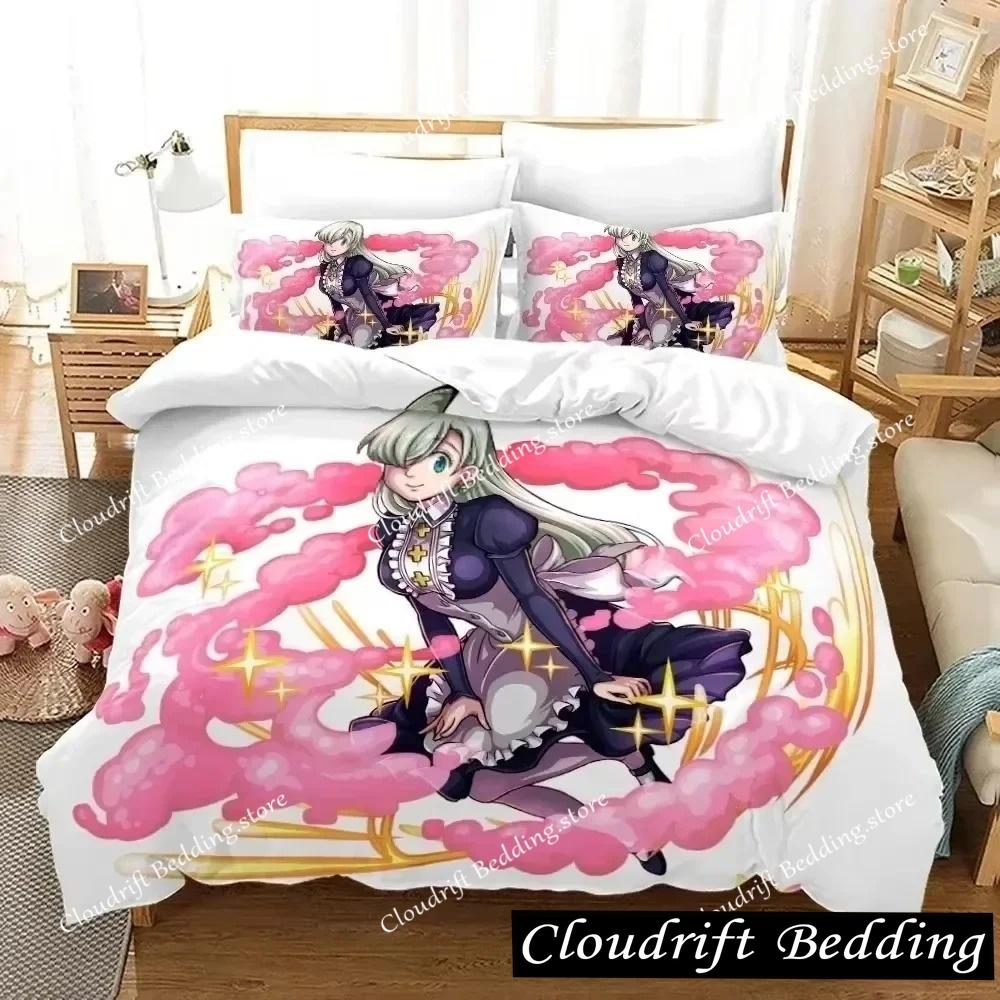 The S-Seven D-Deadly Sins Bedding Set Single Twin Full Queen King Size Anime Bed Set Teenager Bedroom Duvet Cover Sets Bed Sheet