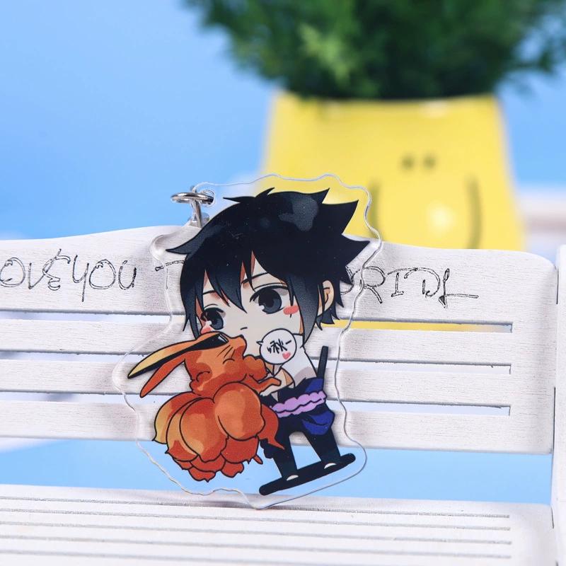 Accesorii pentru breloc acrilic Naruto Anime Uzumaki Breloc cu desene animate Naruto