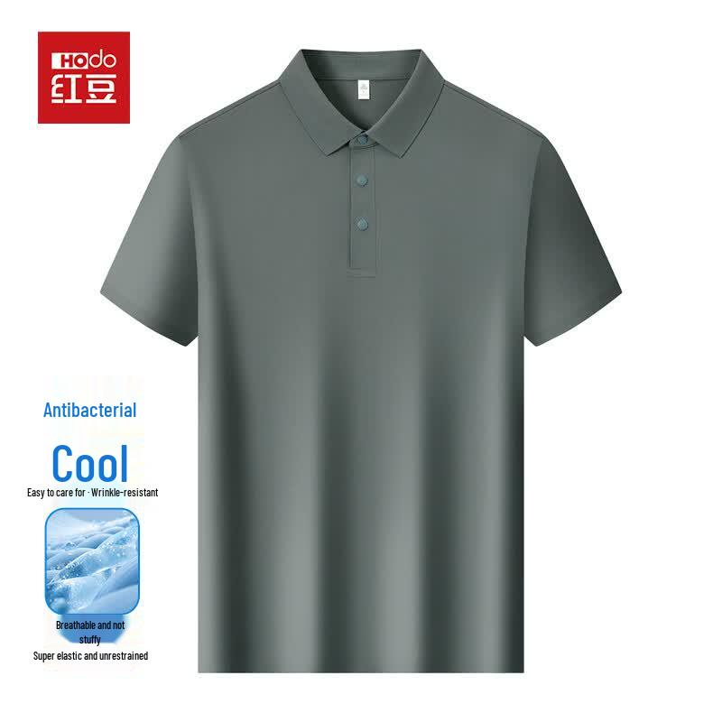 

Hodo Men s Sweat-Stain-Free Short Sleeve Polo Shirt L