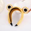 Cartoon Animal Wash Face Headband Knitted for Frog Headbands Lovely Party Hair P