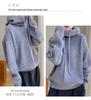 Women's 2024 Winter Loose Solid Color Thick Turtleneck Sweater