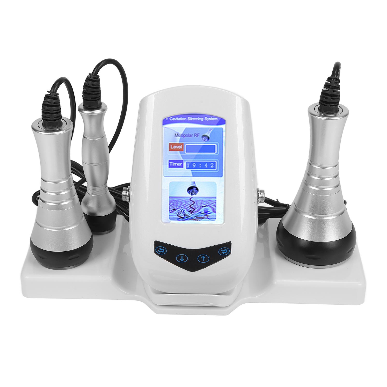 

Ультразвуковой аппарат для коррекции фигуры 3 в 1 40K RF сжигание жира косметический прибор 100‑240VUS EU Plug