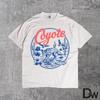 Retro Coyote T Shirt, Vintage Desert Wildlife Tee, Western Nature Graphic Shirt, Wild West Animal Tee, Retro Coyote Aesthetic Shirt