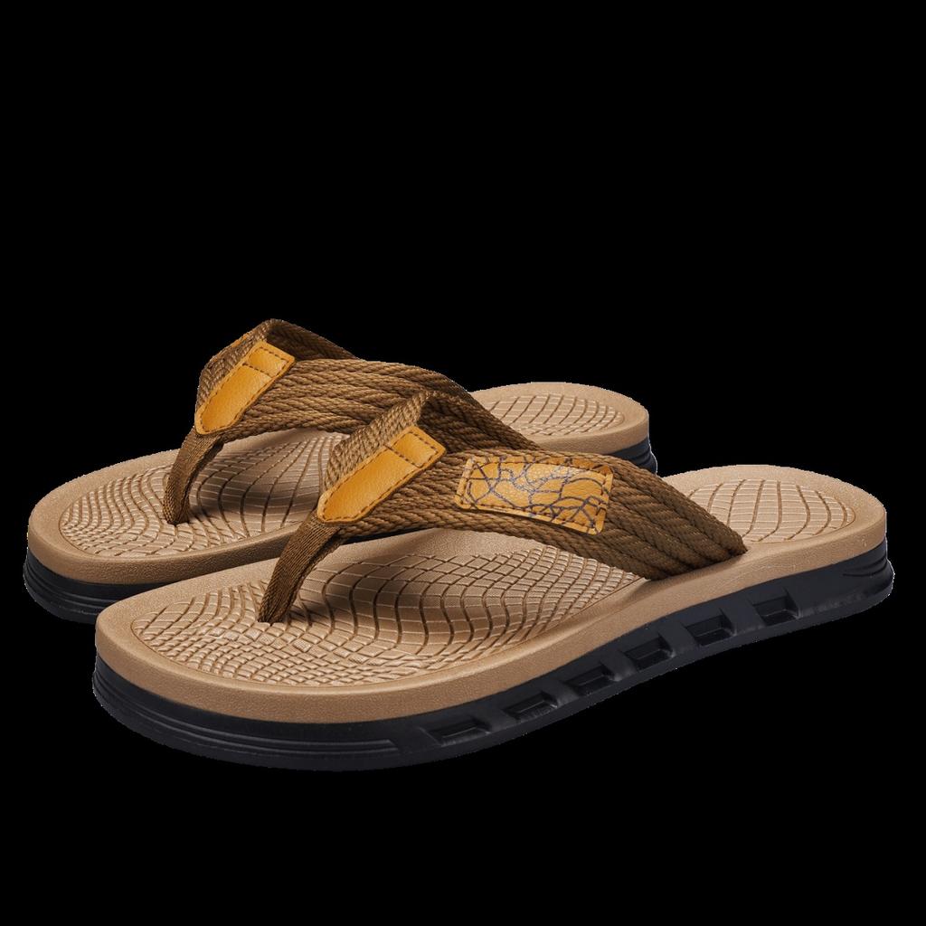 Men Flip Flops lightweight soft sole non slip beach sandals For Outdoor Beach Summer Travel Daily Comfortable Wear Lightweight