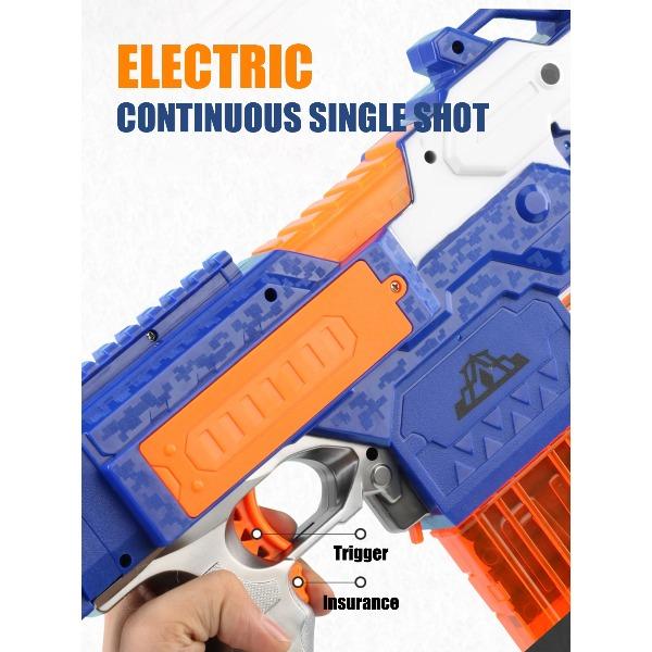 Children's Soft Bullet Toy Gun Submachine Gun With 20 Soft Bullets and 1 Farget Boy's Birthday Gift