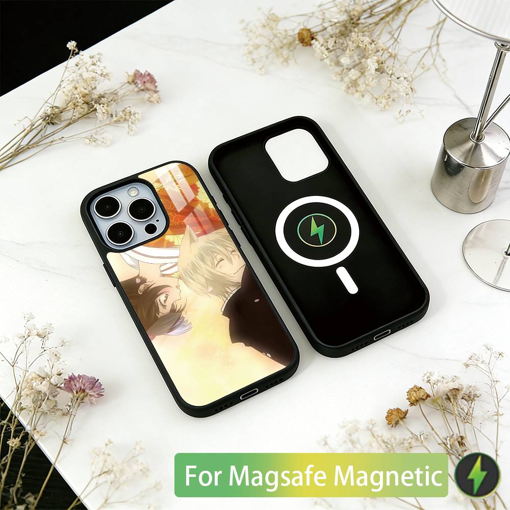 Kamisama Kiss Tomoe X Namami Phone Case For iPhone17,16,15,14,13,12,11 Plus,Pro Magnetic with Magsafe Wireless Charging