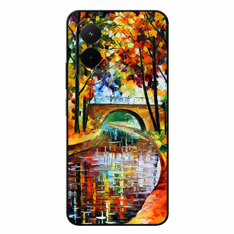 Soft Case For Xiaomi Poco M7 4G Cartoon Back Cover For PocoM7 M7 Silicone Bumper Protective Shockproof Capa Pocom7 4G Lion Coque