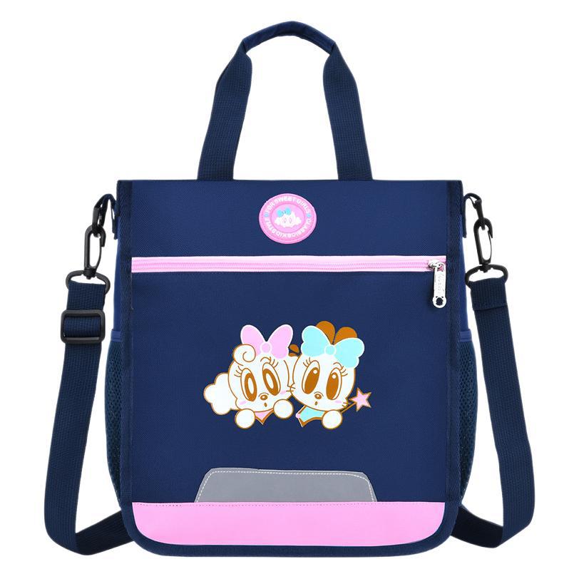 Uczniowie szkół podstawowych i średnich torebki o dużej pojemności torebki dziecięce chłopcy i dziewczęta torby listonoszki podwójne ramię korepetycje