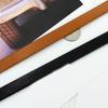 Women Faux Leather Belt Thin Waistband Decorative Waist Ornament for Jeans and Dresses Elegant Design with Gold Buckle