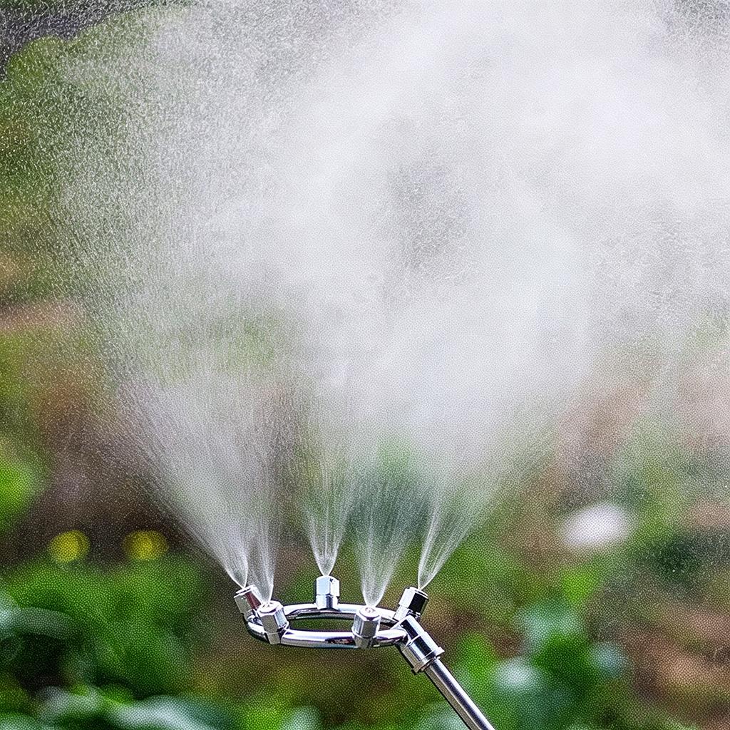 High Pressure Stainless Steel Atomizing Nozzle Garden Sprayer Fixed Nozzle Easy Efficient Durable Agricultural Irrigation Tool