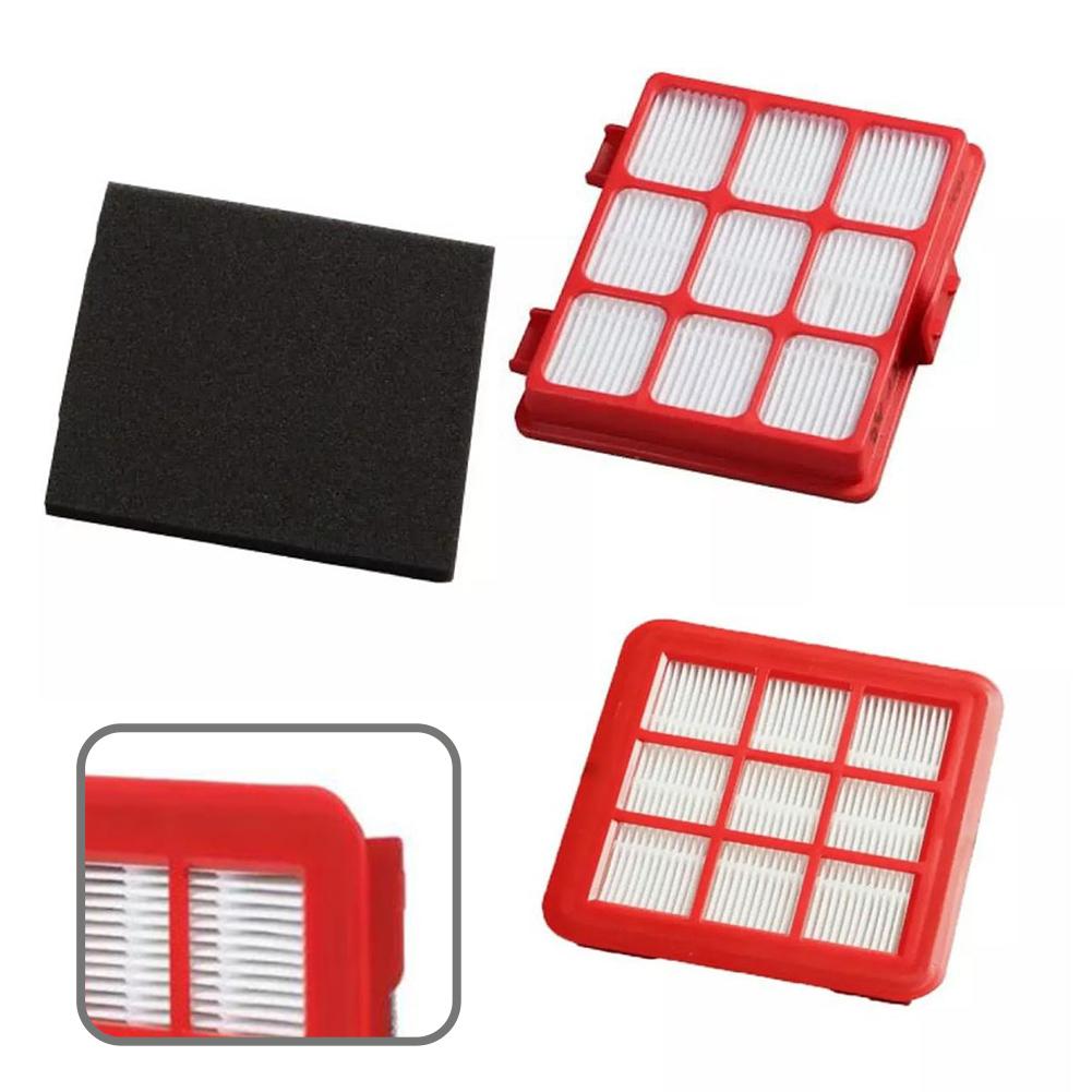 1 Set Reusable Container Filters Foam Filters Kit For Grundig VCC3870 A EcoCyclone Home Cleaning Accessories