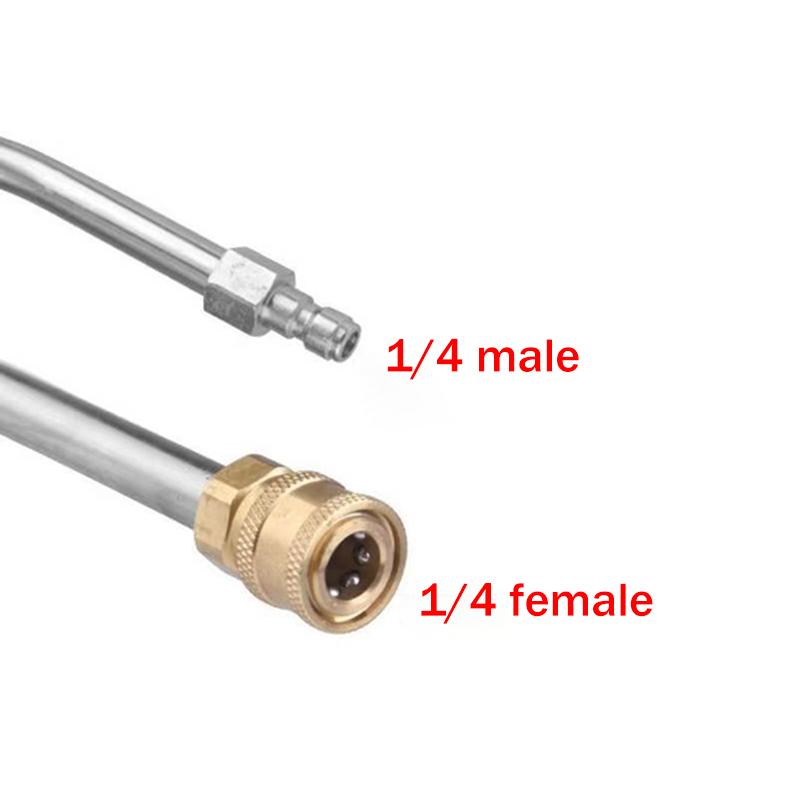Heavy Duty Pressure Washer Extension Wand Stainless Steel Lance for Home Car Patio Walkway Cleaning