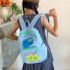 Schoolbag Korean version niche personalized graffiti backpack female small fresh leisure student class schoolbag large capacity commuter bag