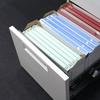 Plus File Box Economy 10 Books A4 Horizontal Back Width 100mm Blue 553-988