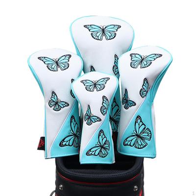 4 Pack Golf Club Head Covers, Hybrid Covers Wear-Resistant Putter Guard