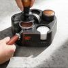 All -in -One Barista Solution: Universal Coffee Corner Stand with Filter Tamper Holder & Espresso Distributor Support Base Rack