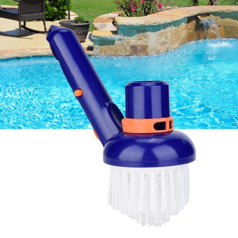 Soft Bristles Pool Cleaning Brush Pool Maintenance Equipment Pool Cleaning Tool Suitable for Daily Use Safe Cleaning