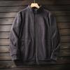 Stylish! Fleece-Lined and Thickened! Men's Autumn and Winter Casual Stand-Up Collar Zip-Up Cardigan Sweatshirt Jacket from Foreign Trade Surplus Stock