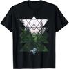 Sacred Geometric Nature Design for Men & Women T-Shirt