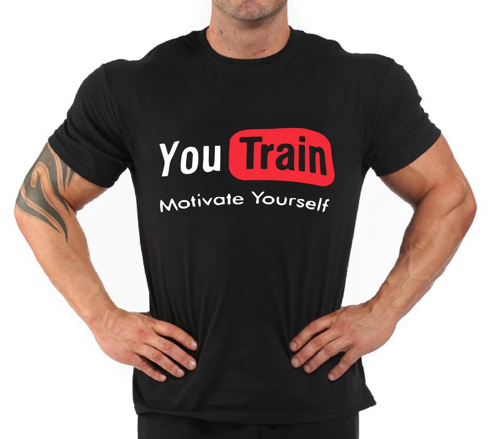 Bodybuilding Fitness Gym T-Shirt  You Train... 4XL