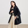 TERRE BLEUE 2025 Autumn Women's 100% Cotton Stand-Collar Trench Coat
