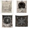 Tarot Wall Amkun Tapestry The Moon Star And Sun Medieval Divination Europe