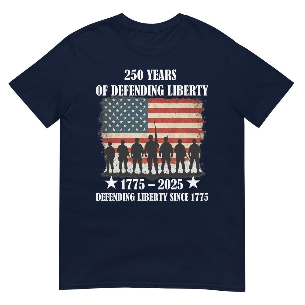 Patriotic Usa Army Us Military Parade 250th Anniversary 2025 Tshirt (2) S