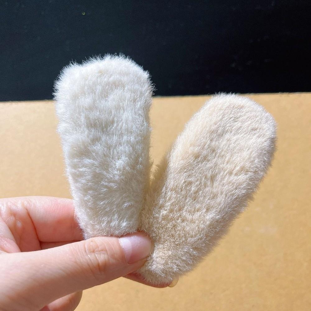 Adorable Versatile Waterdrop Hair Clips Fluffy Solid Color Bangs Clip Moving Clip Women Hair Accessories