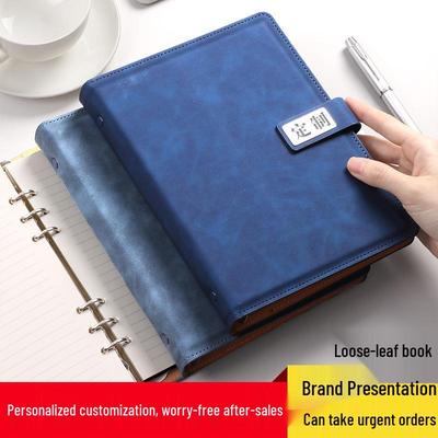 A5 Loose-Leaf Planner Notebook with Custom Logo and Gift Box Set