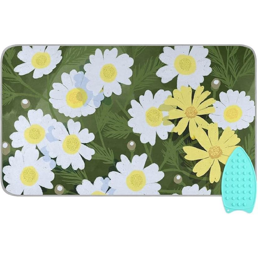 Ironing Mat Portable Ironing Pad Ironing Blanket for Table Top Heat Resistance Double-Side Using Travel Large 47.2 x 27.6 Inch Foldable Lightweight