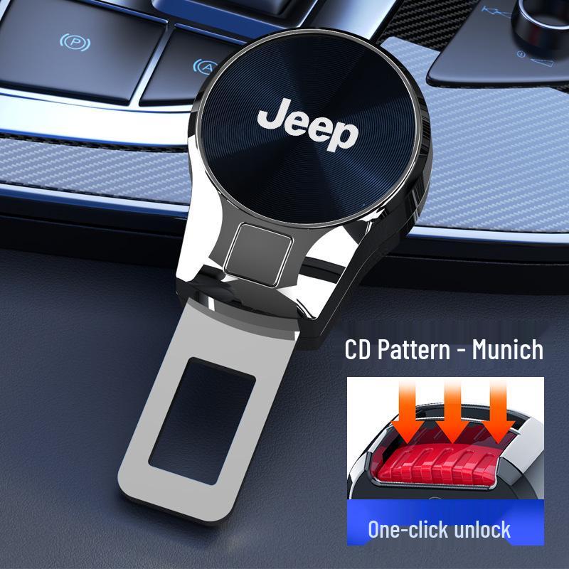 Jeep Safety Buckle Extender for Compass, Cherokee, Grand Commander, and Wrangler