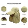 Foldable Outdoor Sun Protection Fishing Hat