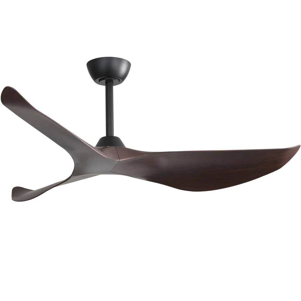 38-Inch Ceiling Fan without Lighting, 6 Speed Settings, Reversible, Quiet DC Motor, ABS Blades