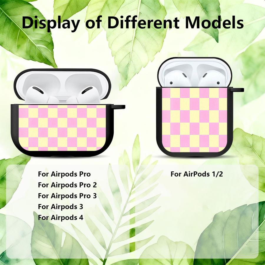 Case For Airpods Pro2 3 Pro3 2 4 1 Pro Earphone Cases Cover Simple Striped Grid