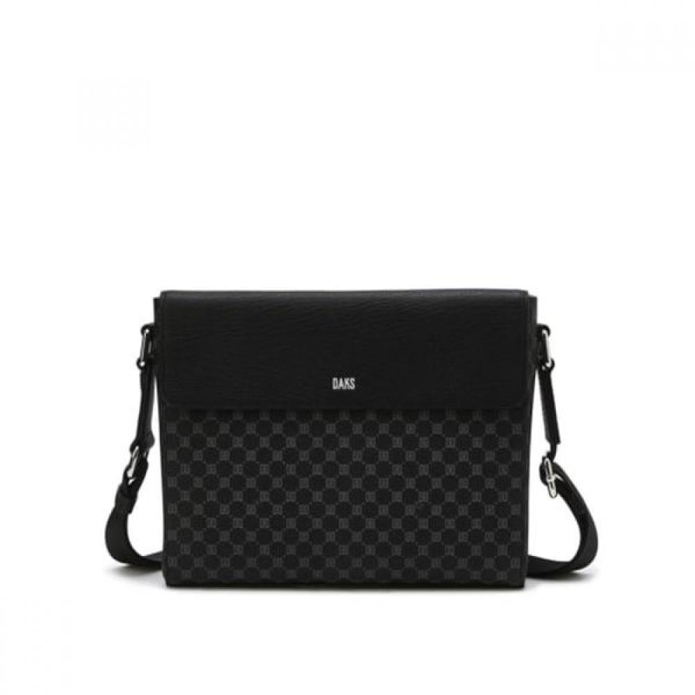 Daks Black Dd Pattern Crossbody Bag Dbba6e620bk