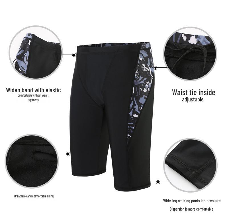 Herren Übergröße Sonnenschutz Badehosen Set