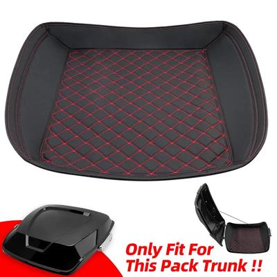 Red Motorcycle Rear Trunk Liner Luggage Box Inner Tail Bag Lining Case For Harley Touring Road King Electra Street Glide 1997-Up