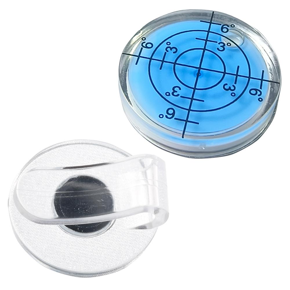 25mmGolf Magnetic cap clip detachable bubble level precise positioning of ball marker Golf accessories