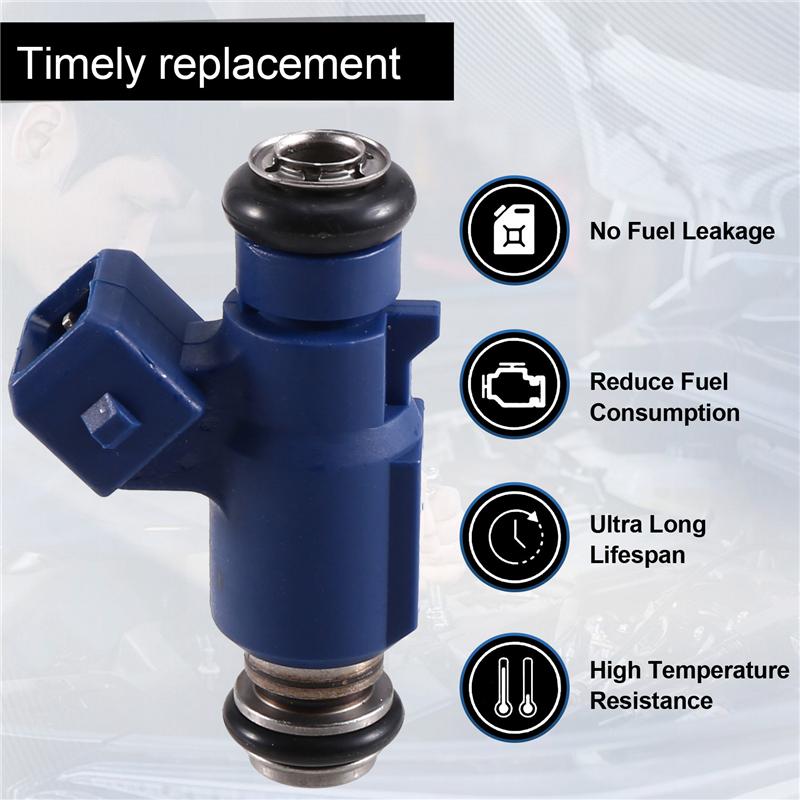 AEA6-4Pcs 24578819 Brand New FJ10740 Fuel Injector Nozzle For  Prisma Onix 1.0 2013-2015 Car Accessories