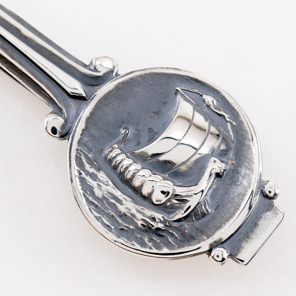 Georg Jensen Sailboat motif Tie pin #50 Silver925 mens Used
