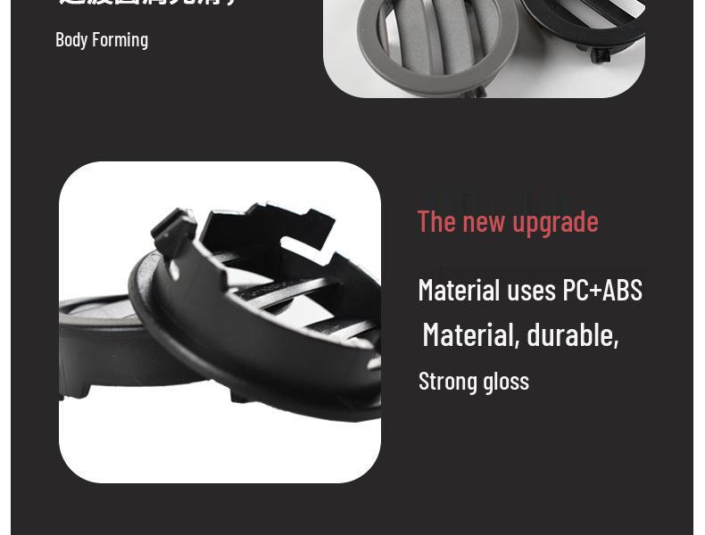 Mercedes-Benz C-Klass, E-Klass, GLC Instrumentbräda Luftventiler: W205, W212, W213 Främre instrumentpanel AC-ventiler