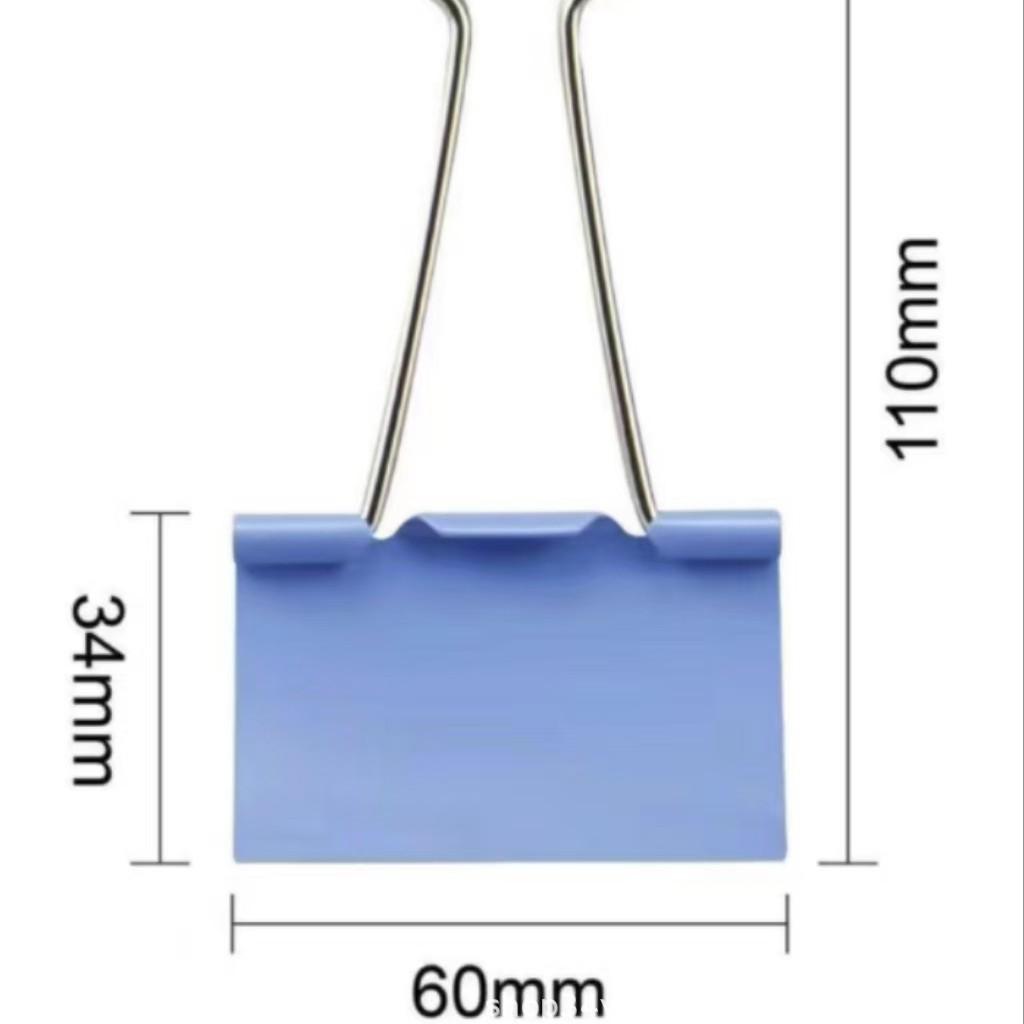Colored Binder and Black Tail Clips - Various Specifications Available