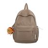 Student schoolbag summer new candy color simple backpack junior high school fashion large capacity backpack