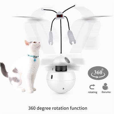 Multifunctional Automatic Cat Laser Toys 360 Degree Rotating Cat Teaser Electric Tumbler Interactive Cat Toys