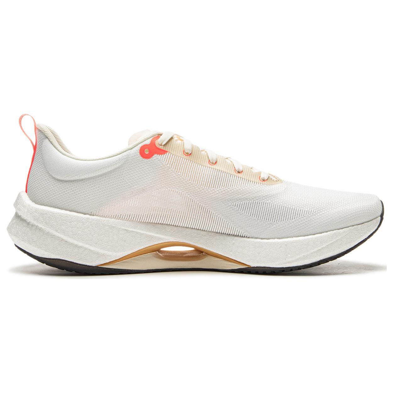 

new LiNing Super Light 21 Slip Resistant, Abrasion Resistant, Breathable Low Top Running Shoes Men s White Apricot Gold 46